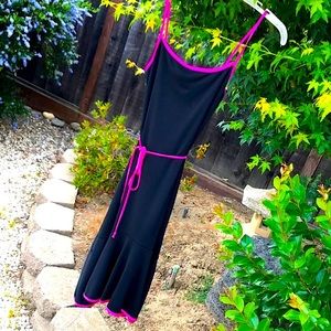 Forever 21 Hot Pink Trim Party Dress Size Small. New Never Used.